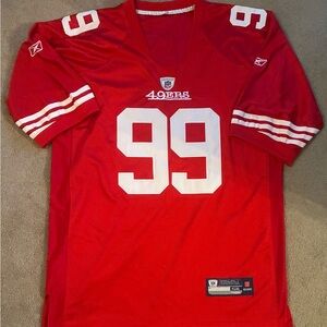 Reebok San Francisco 49Ers #99 Aldon Smith Jersey Size 56/2XL